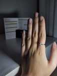 Inel de logodna cu diamant moissanite