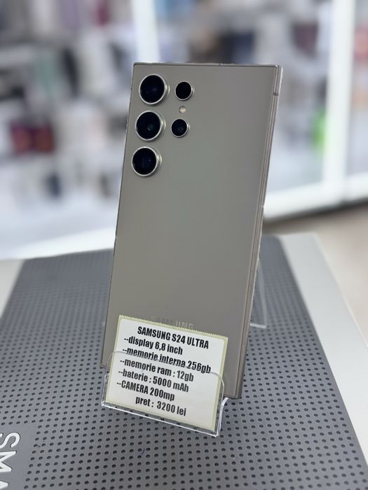 Samsung S24 ultra 256gb ca nou cu garantie