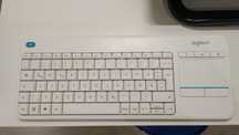 Logitech K400+  Unifying приемник, безжична клавиатура