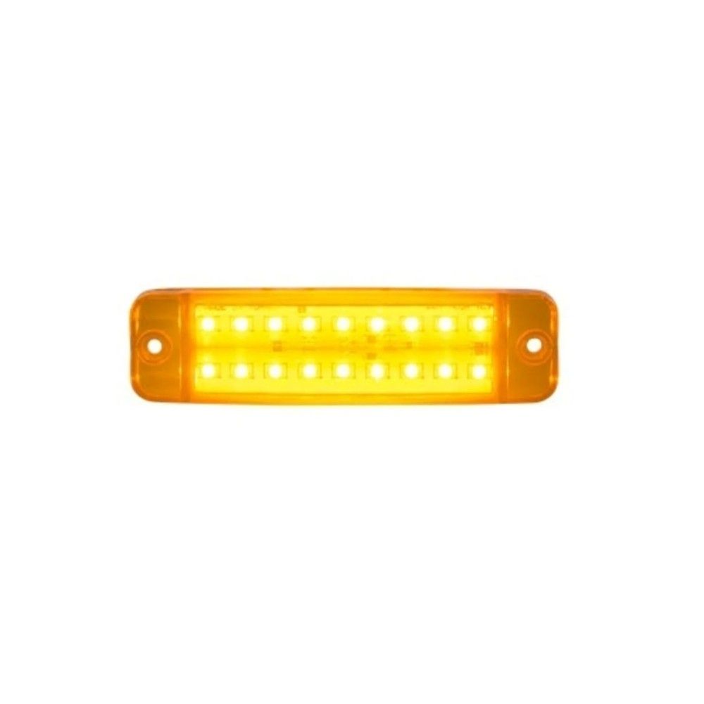 Страничен габарит – 18 LED, Жълт, 100mm