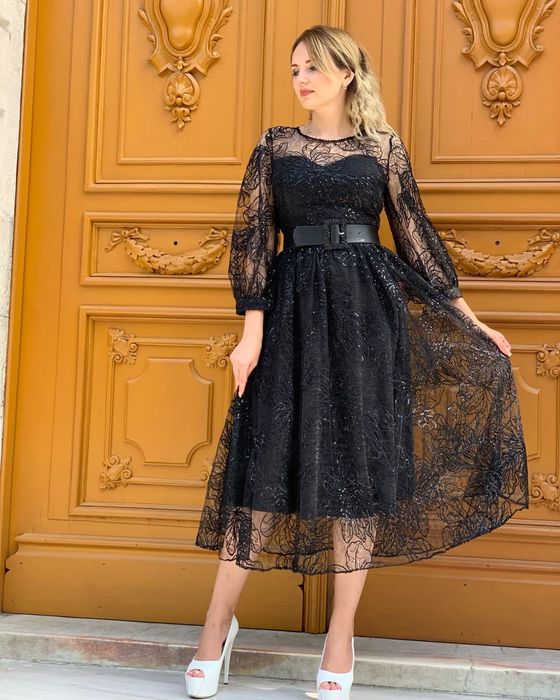 Кружевное платье