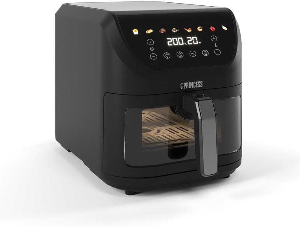 Фритюрник Princess SlimFry без олио 8л, 8 програми, 2000W, Air Fryer