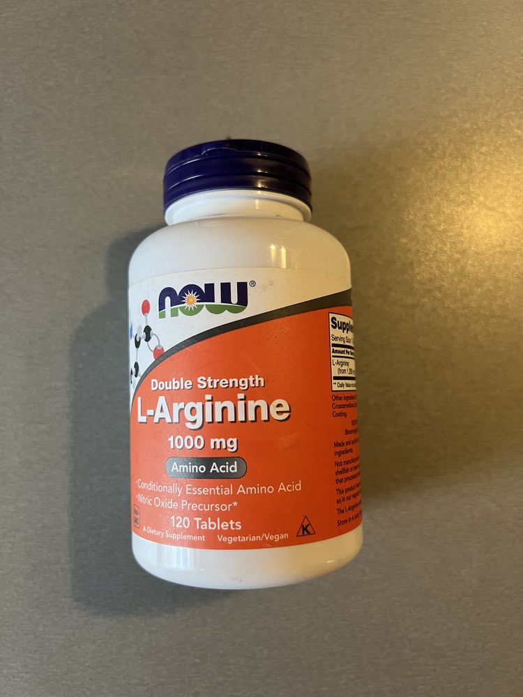 Arginina Now Foods 1000 mg