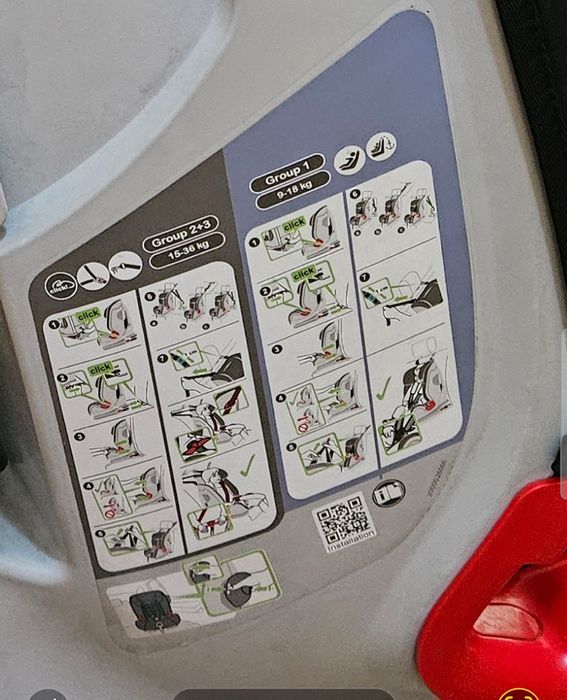 Столче за кола с изофикс Britax Romer