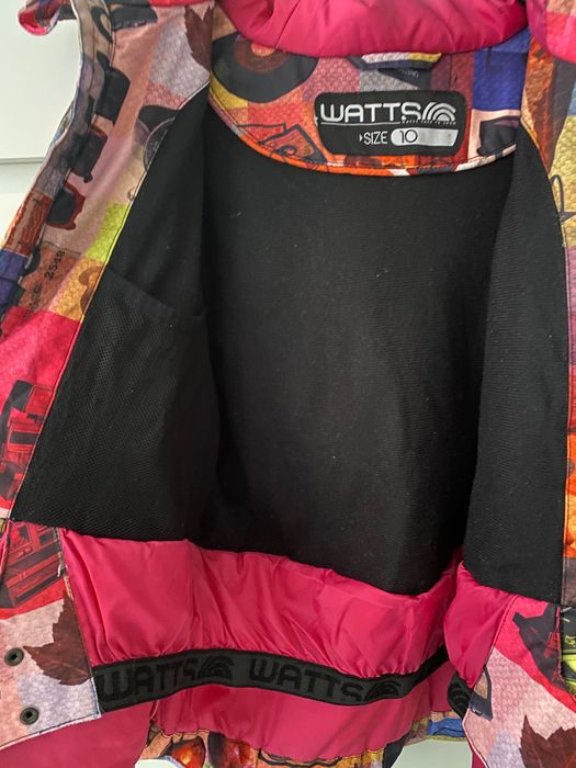 Watts ски яке размер:10години