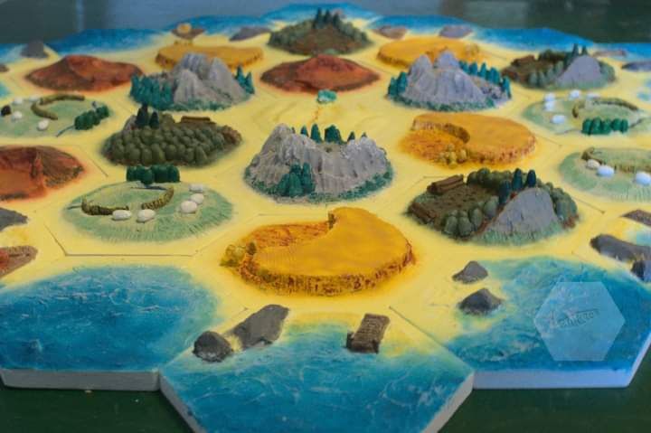 Elemente Catan 3D