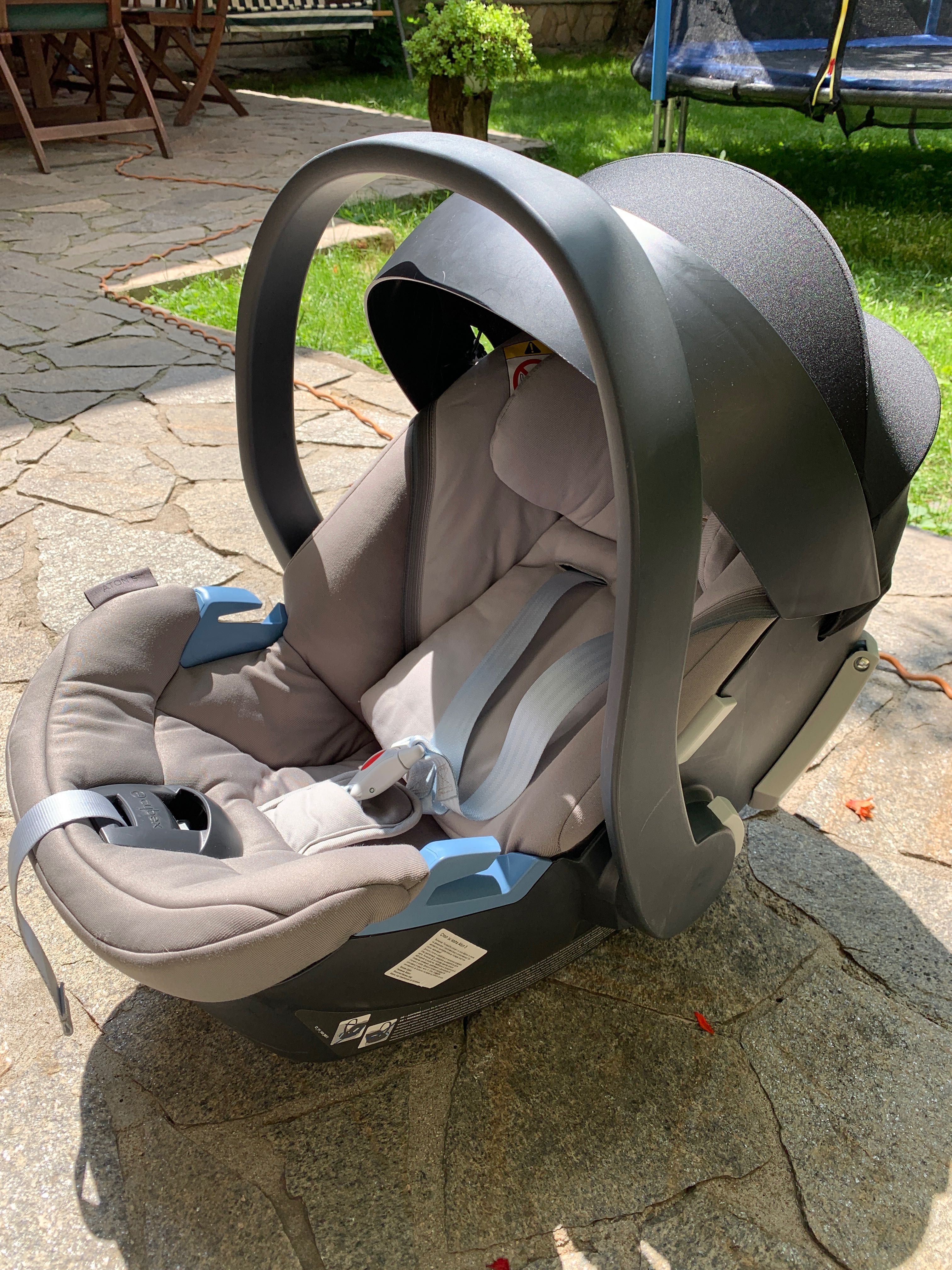 Столче за кола Cybex Aton 5, сиво