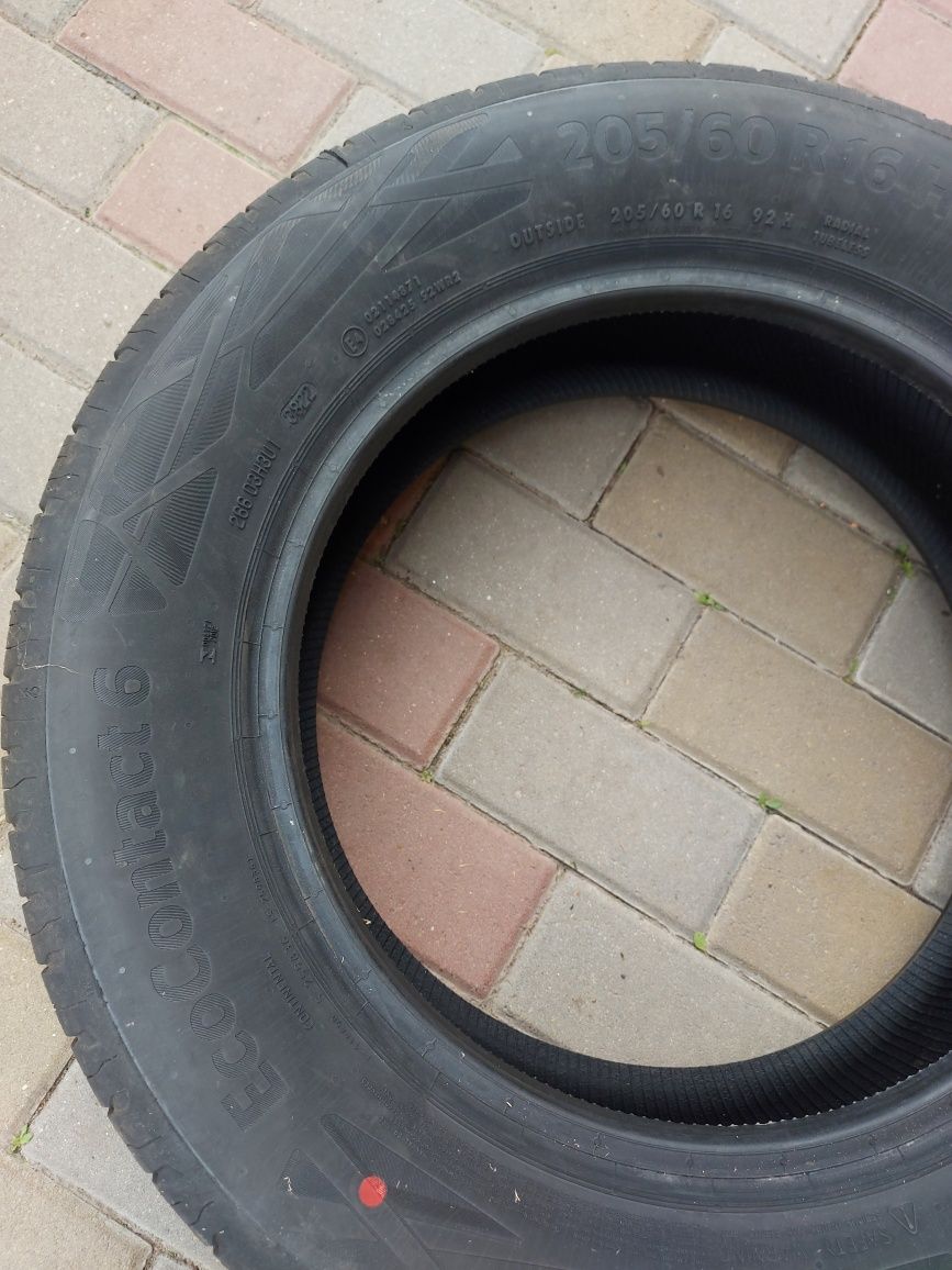 Anvelope vara Continental EcoContact 6 205/60 R16 92H