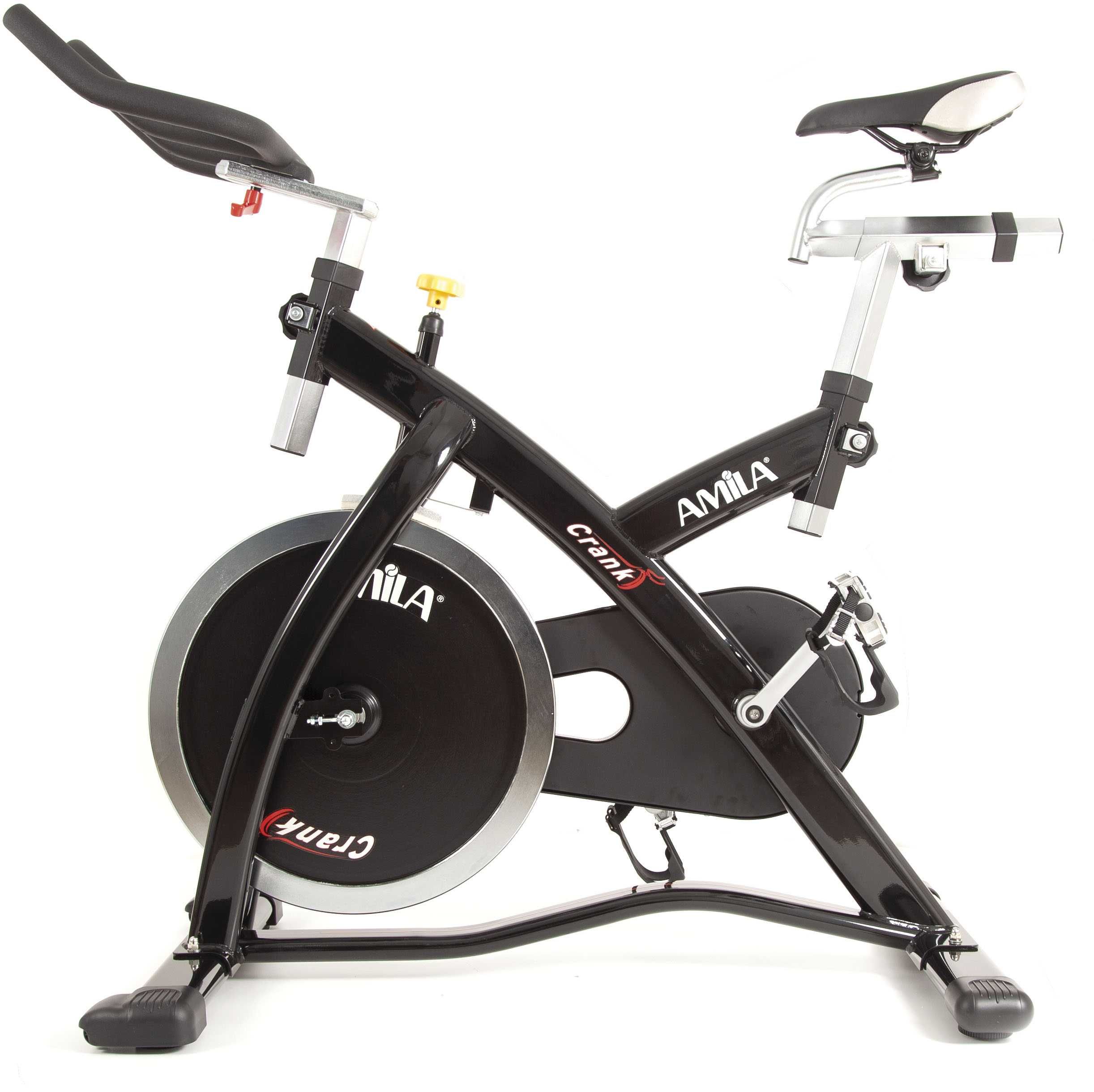 Велоергометър Spin Bike Amila Crank, Фитнес Колело, Спининг Байк