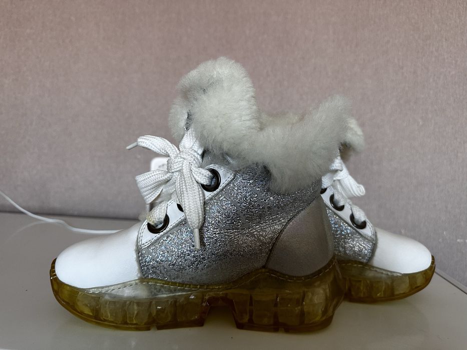 Зимние сапоги турецкие чистая кожа и мех