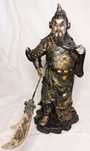 Figurina decorativa Colecția Leonardo, Samurai luptator din rășină