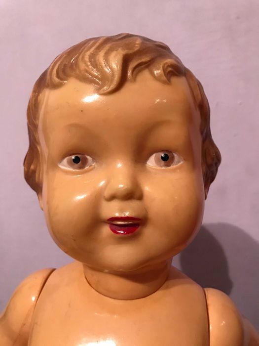 Редкий пупс СССР целлулоид