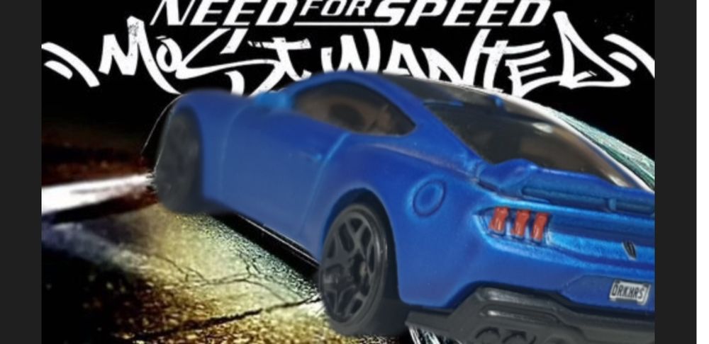 Mustang dark horse hot wheels распак