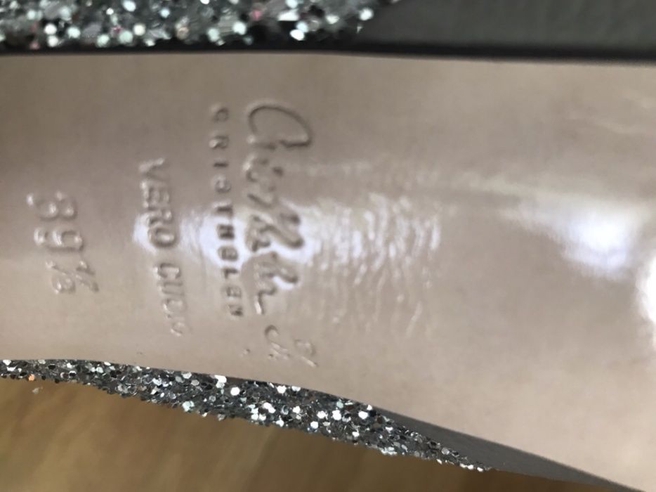 Pantofi Musette argintii