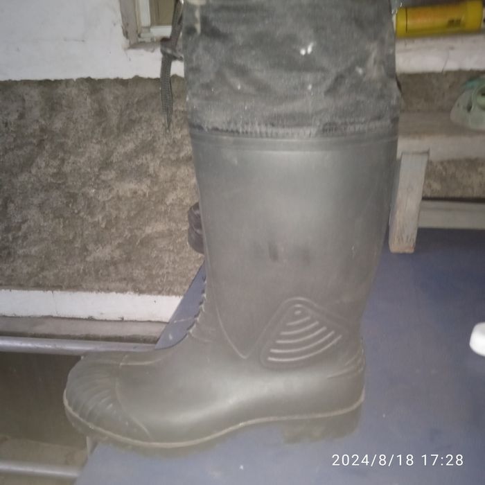 Сапоги новые резиновые