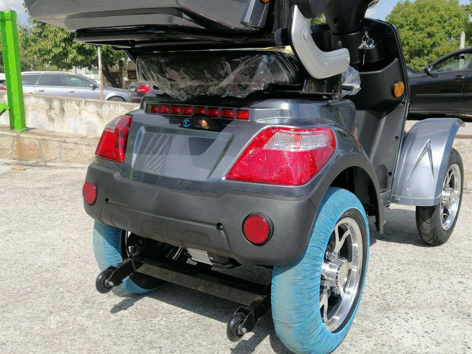 MaXmotors Електрическа четириколка Скутер 1500W Silver