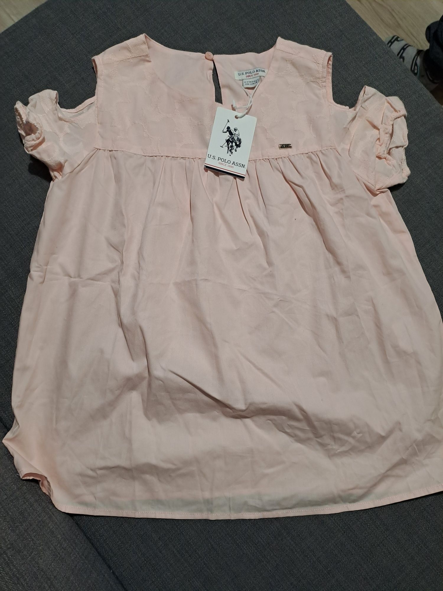 Розова блуза/туника U.S. POLO ASSN.