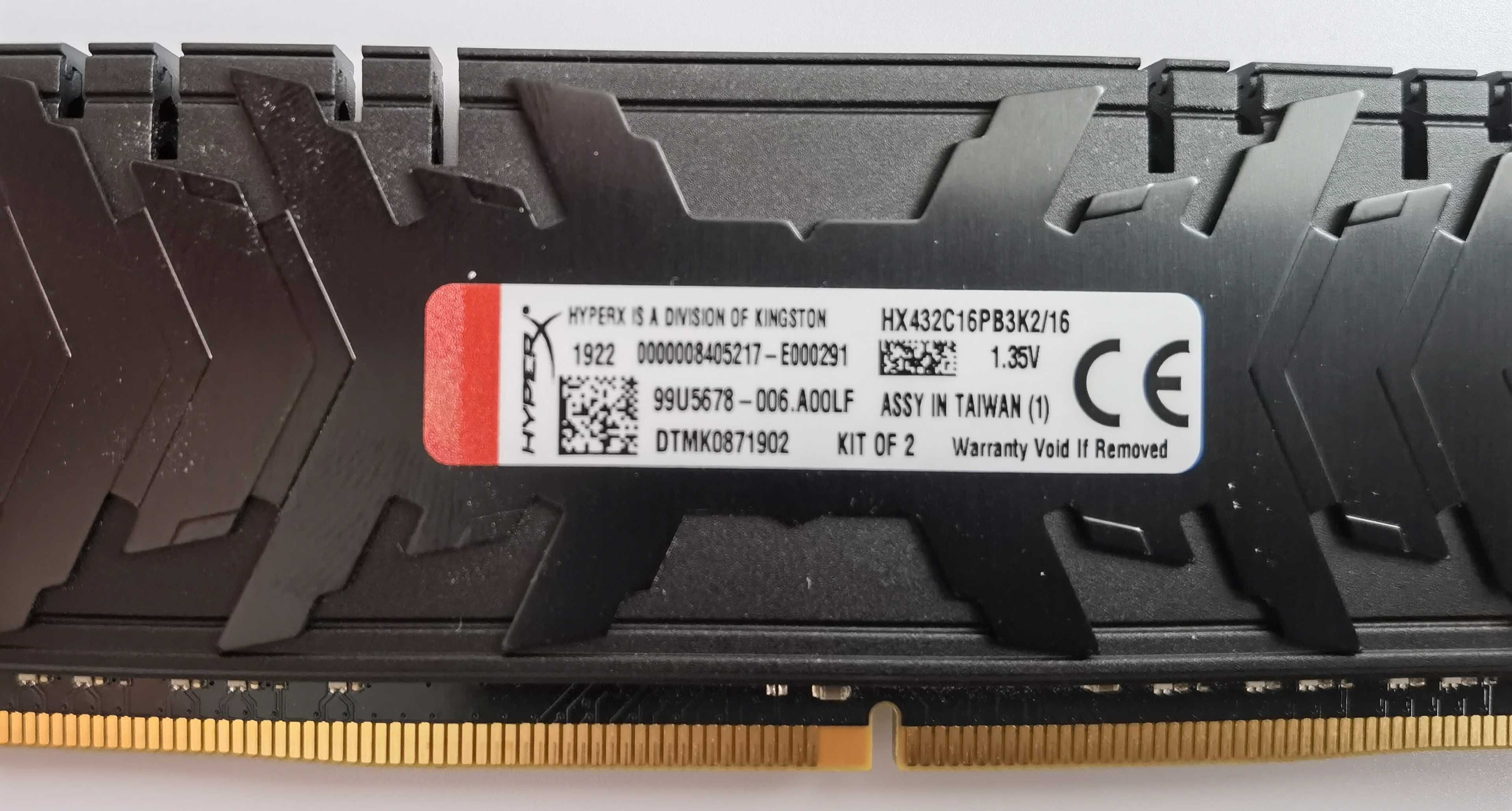 Memorie RAM Kingston HyperX Predator 16GB DDR4-3200 CL16 XMP