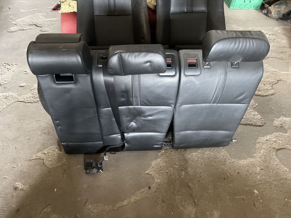 Interior Scaune recaro bmw x3 e83 piele neagra cu incalzire
