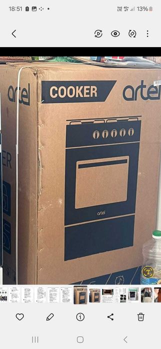 Продам эл.печь новая в упаковке