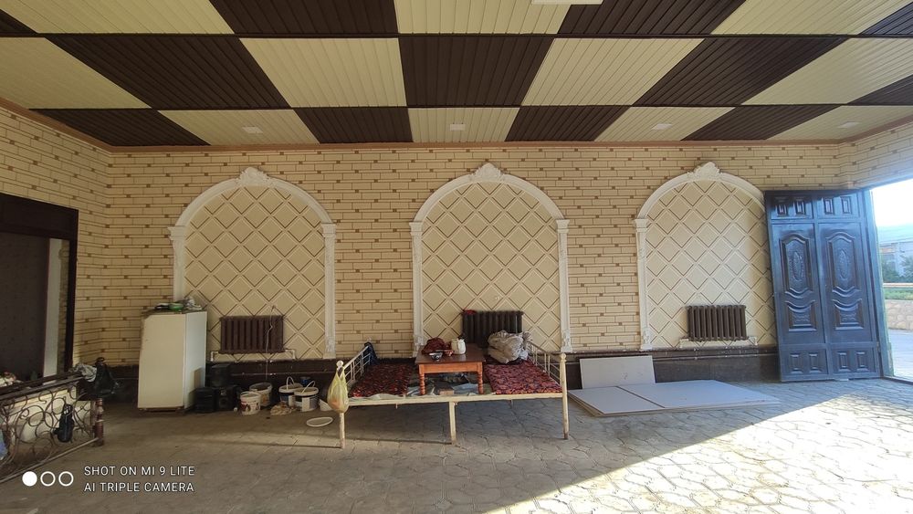 Fasat boʻyicha  Tiravertin .va palirovka  dizayni va boshqalarni