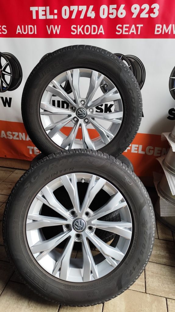 Jante vw tiguan pirelli 215/65/17