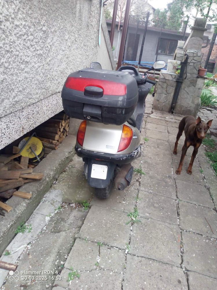 Хонда Honda Panteon 150 cc Foresight  , Yamaha Majesty На Части !!!