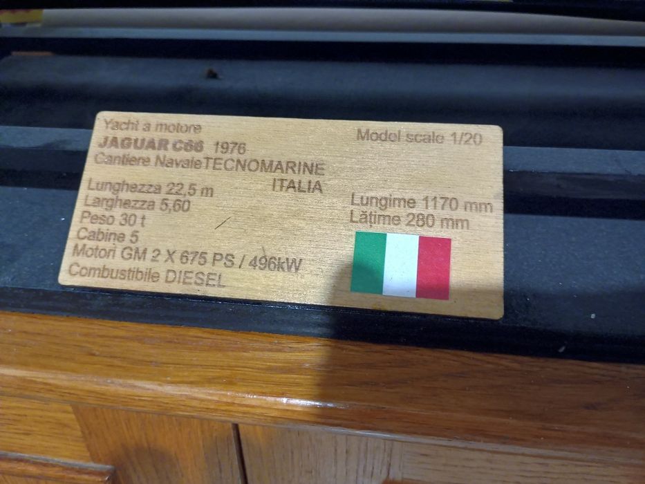 Navomodel machetă iaht