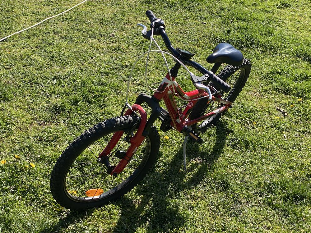 Drag Hardy JR 20" детски велосипед (Червен)