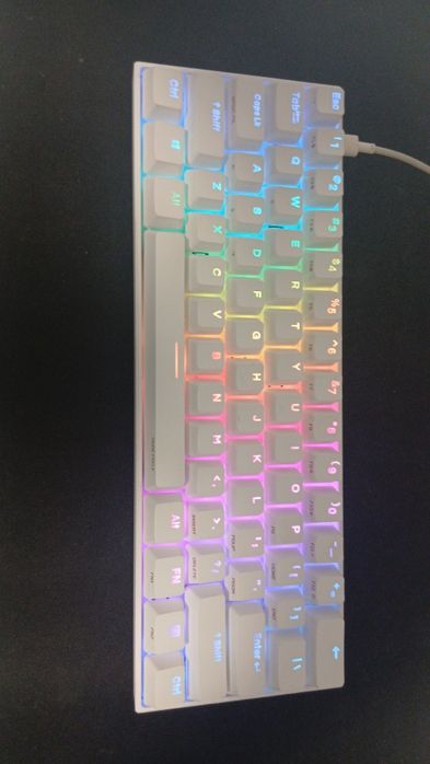 Tastatura mecanica Anne pro 2 60% alba