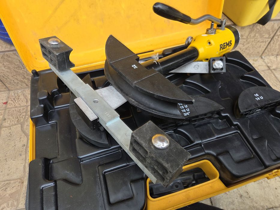 Rems Hydro Swing , masina de indoit teava hidraulica bendoff