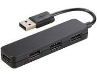 Vând Hub Hama Slim 1:4 USB 2.0 negru