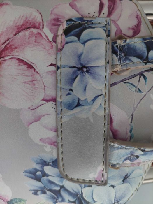 Rucsac cu motiv floral Mohito gri