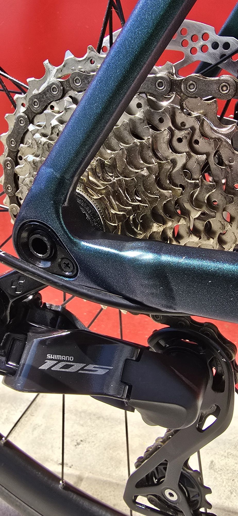 CUBE - ATTAIN - ГРАВЕЛ 2х12 L разм. (56) Shimano 105 Meталик НОВ