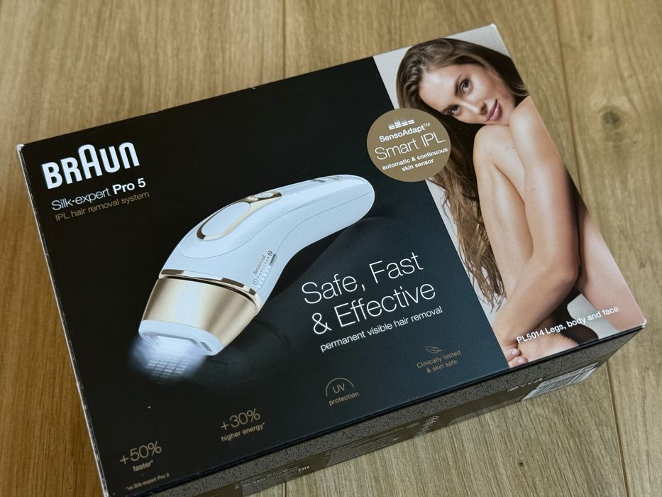 Braun Silk-expert Pro 5 IPL (PL5014) - Folosit de 10 ori, ca nou!