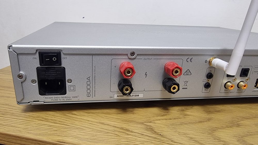 Audiolab 6000 A cu dac ess sabre 9018