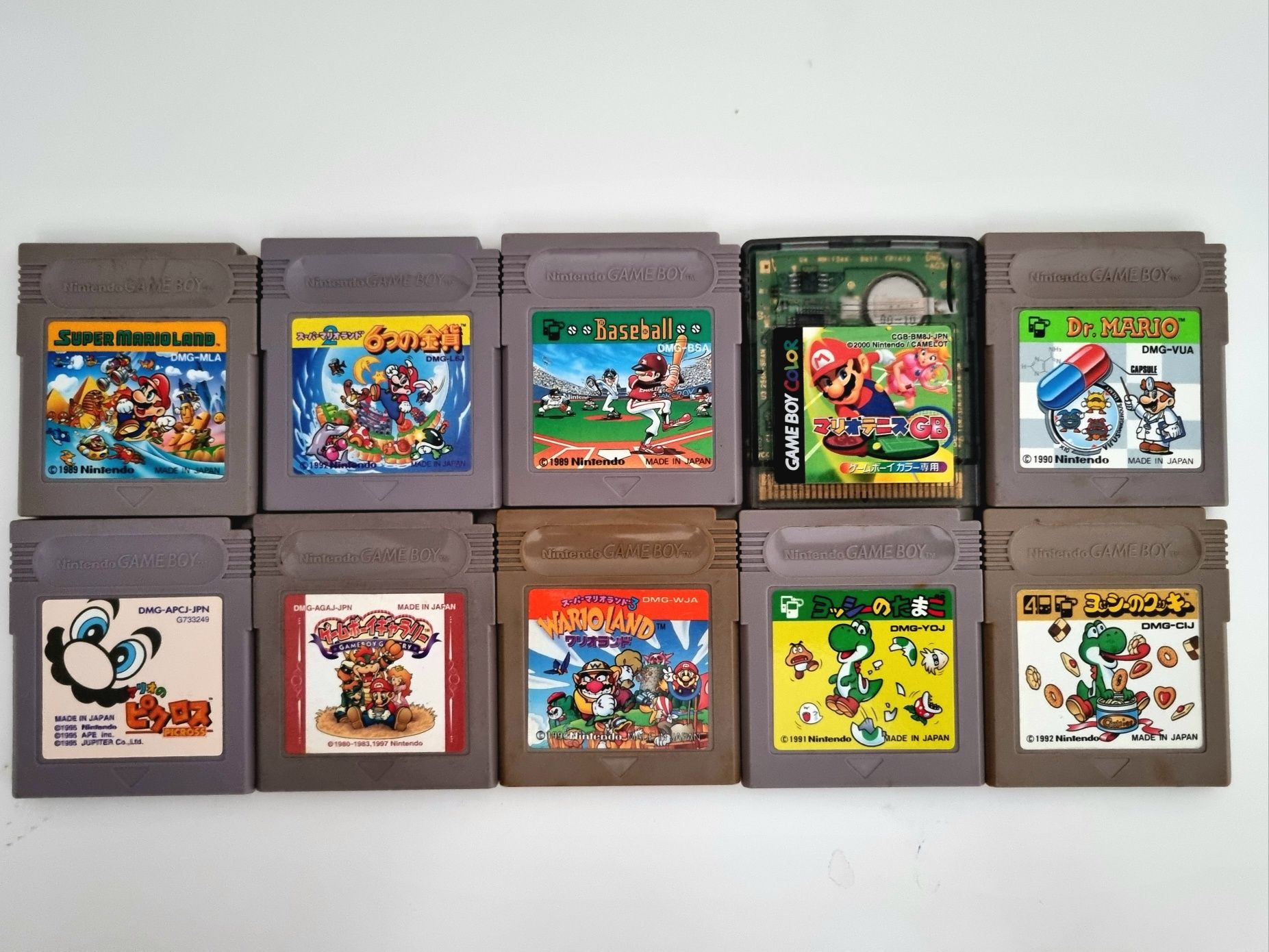 Оригинални игри за Nintendo Game Boy,  Game Boy Color и Advance