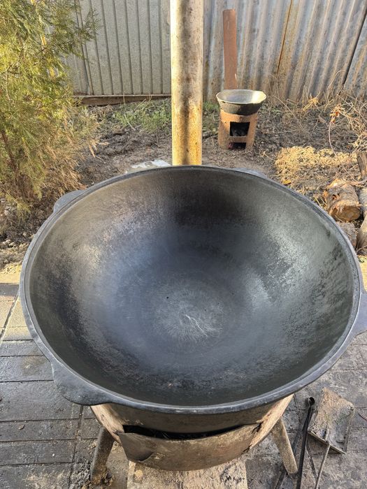 Казан ошак  газ баллон