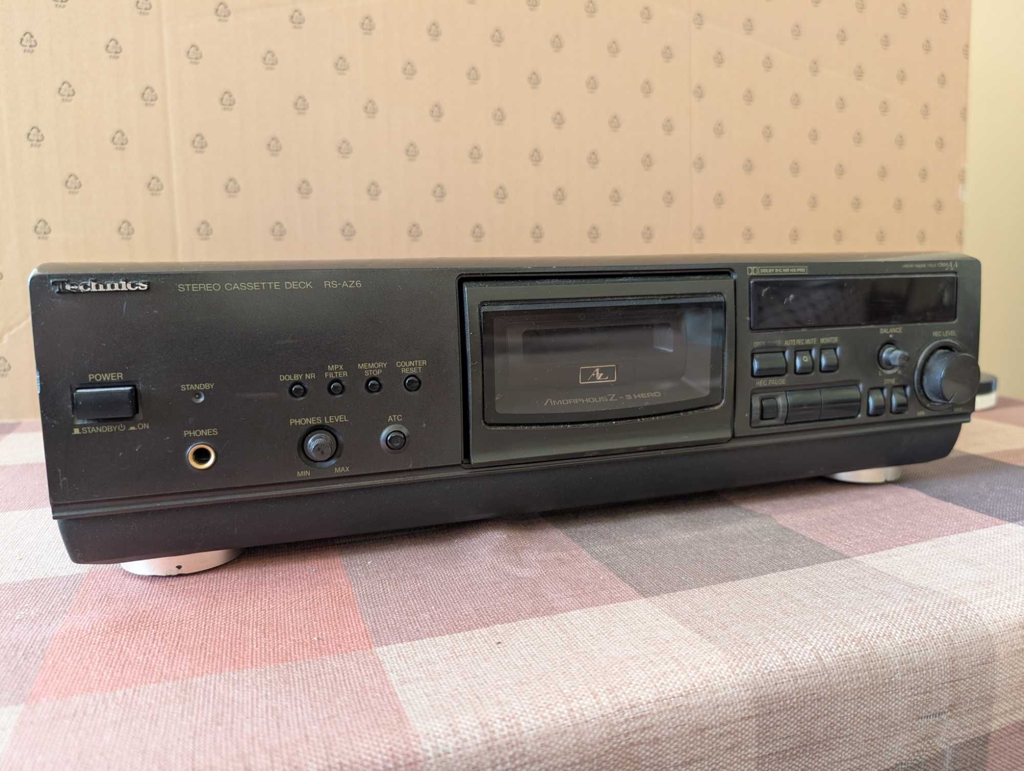 Technics RS-AZ6 – професионален триглав касетен дек