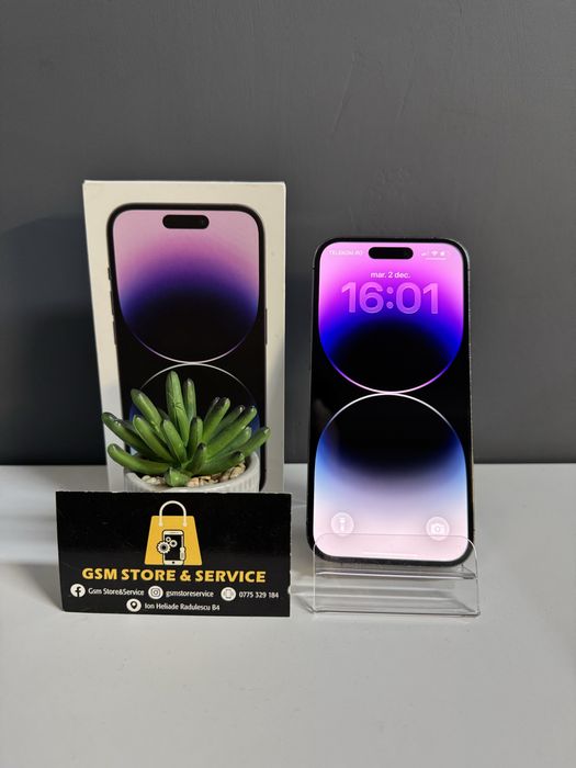 Iphone 14 Pro 128Gb Deep Purpule Garantie Gsm Store&Service