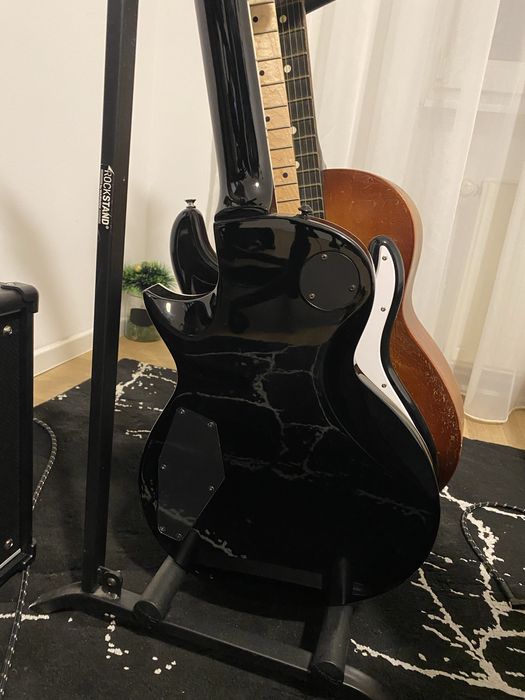 chitara electrica esp ltd ec-256 qm black cherry