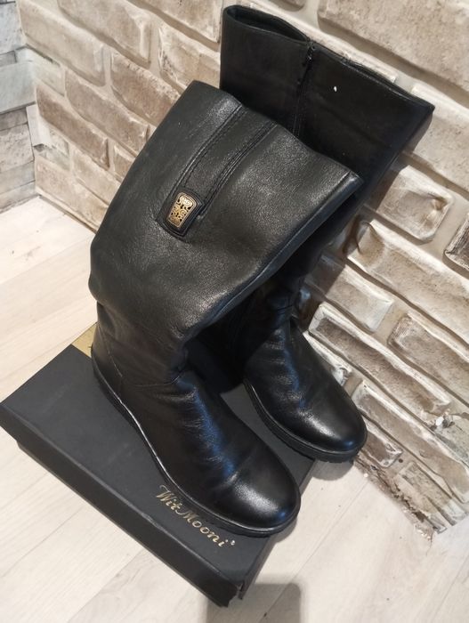 Сапоги Зима натуральная кожа