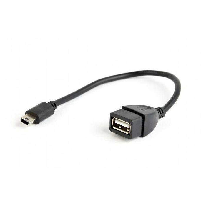 Кабель-адаптер USB 2,0 A «мама» к Мини USB B «папа».