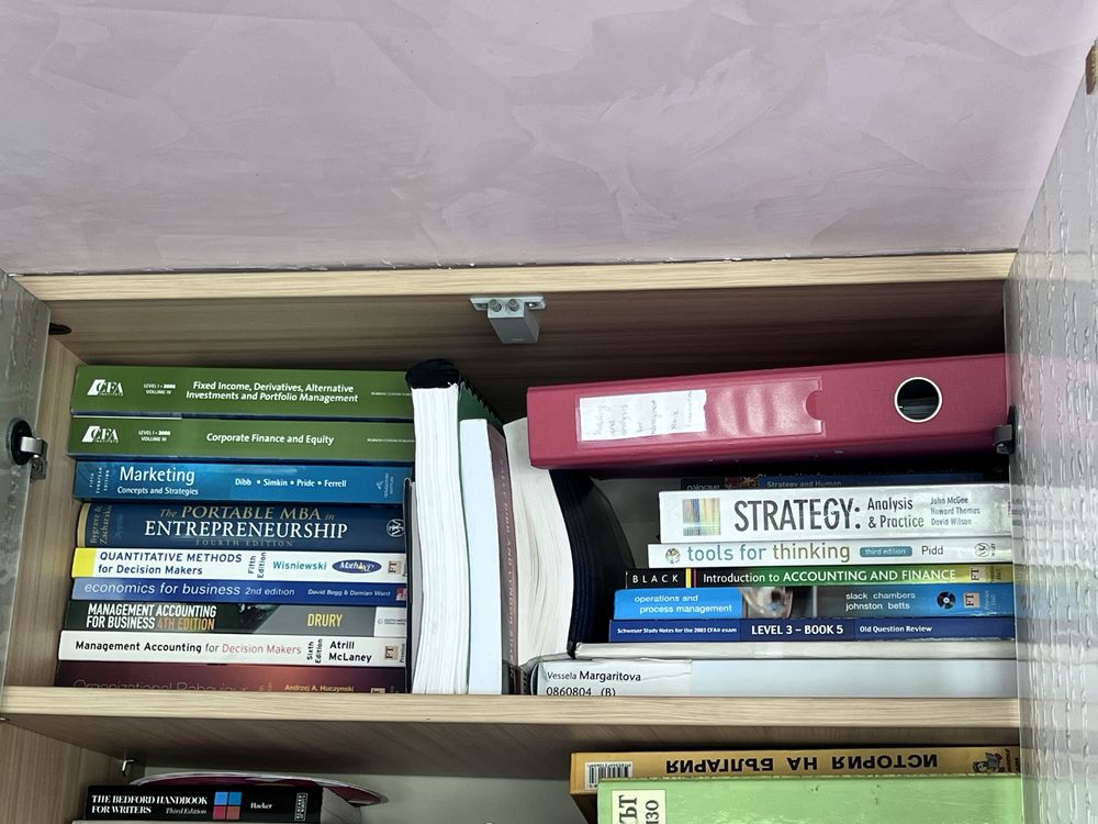 Учебници за MBA/CFA изпит