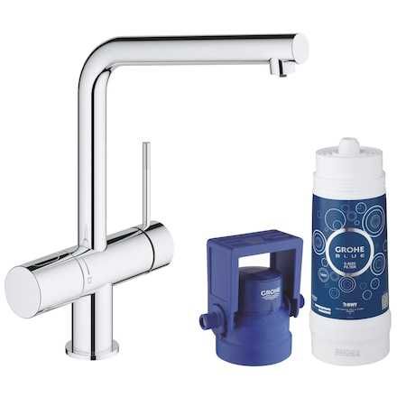 Смесител за кухня Grohe blue pure minta с филтър.Нова!!!