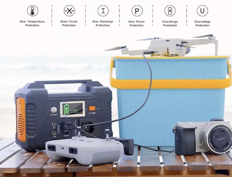 Stație Portabilă de Încărcare 200W cu 40800mAh .800 Ron=STOC LiMiTAT !