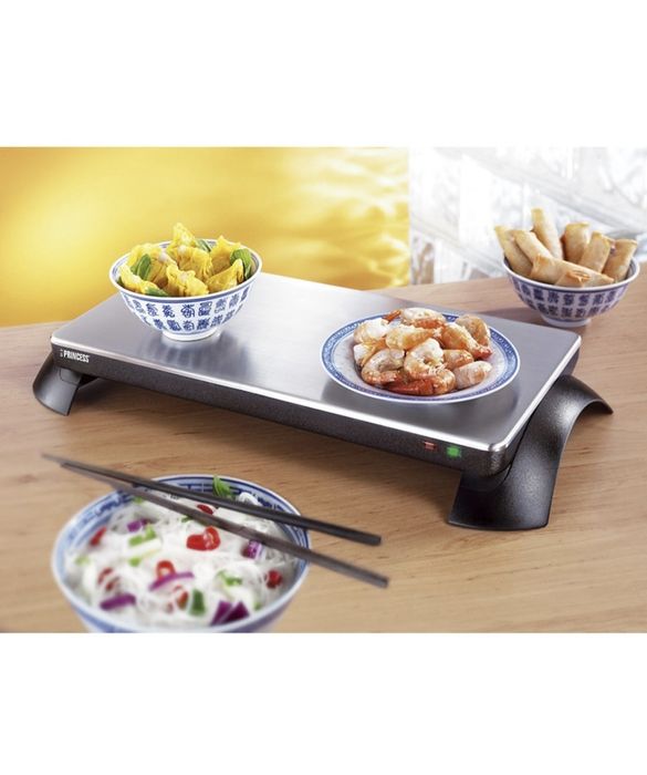Princess плоча за поддържане на ястията топли 1000W,8мин-60мин.
