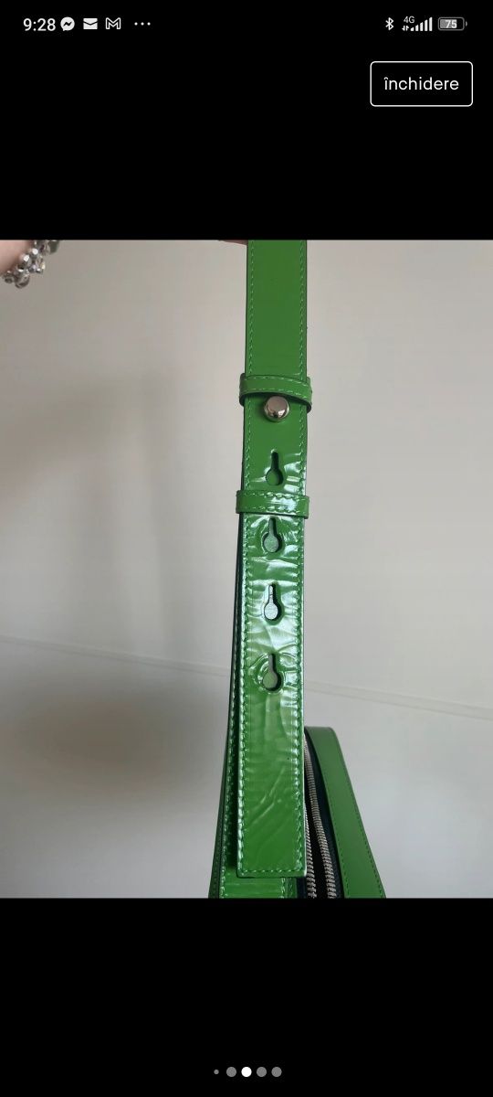 Geanta Musette verde