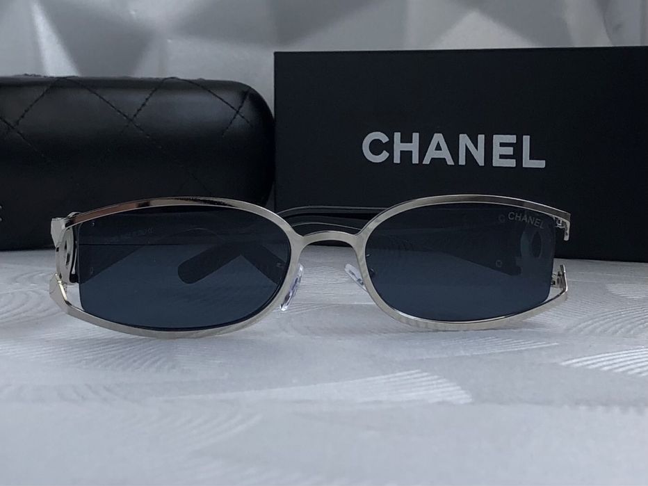 Дамски слънчеви очила кръгли овални елипса 2 цвята златни сребърни