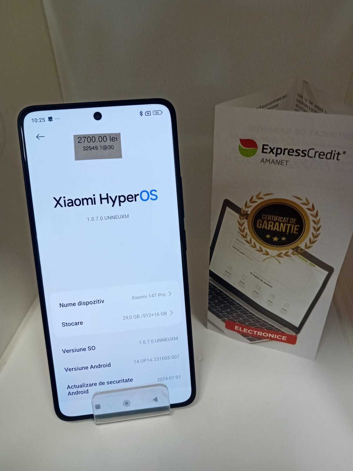Telefon Xiaomi 14T Pro (32949.1/30 Pacurari 2)